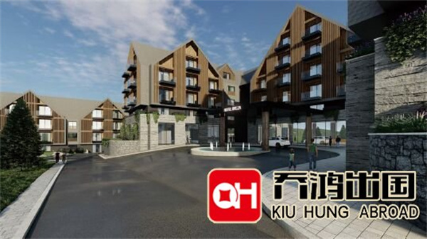 酒店B座正反面